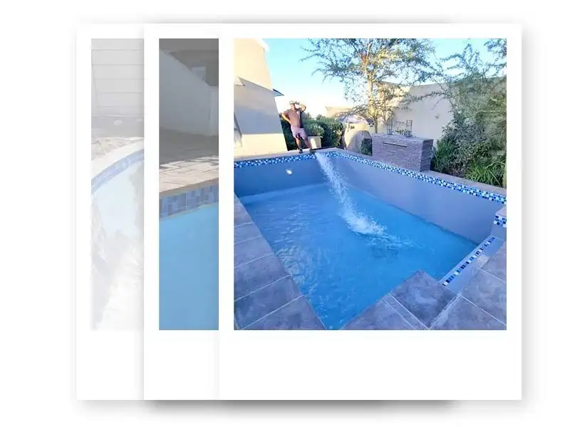 Regular swimming pool maintenance service by Arnolds Pool Services